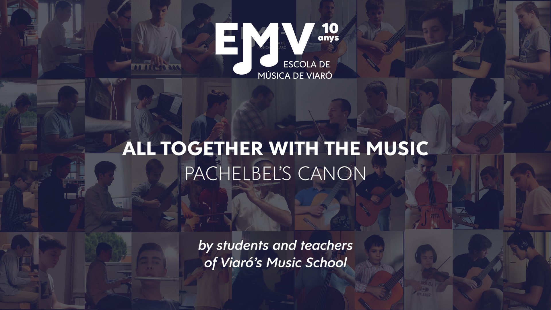 Vídeo: All together with the music